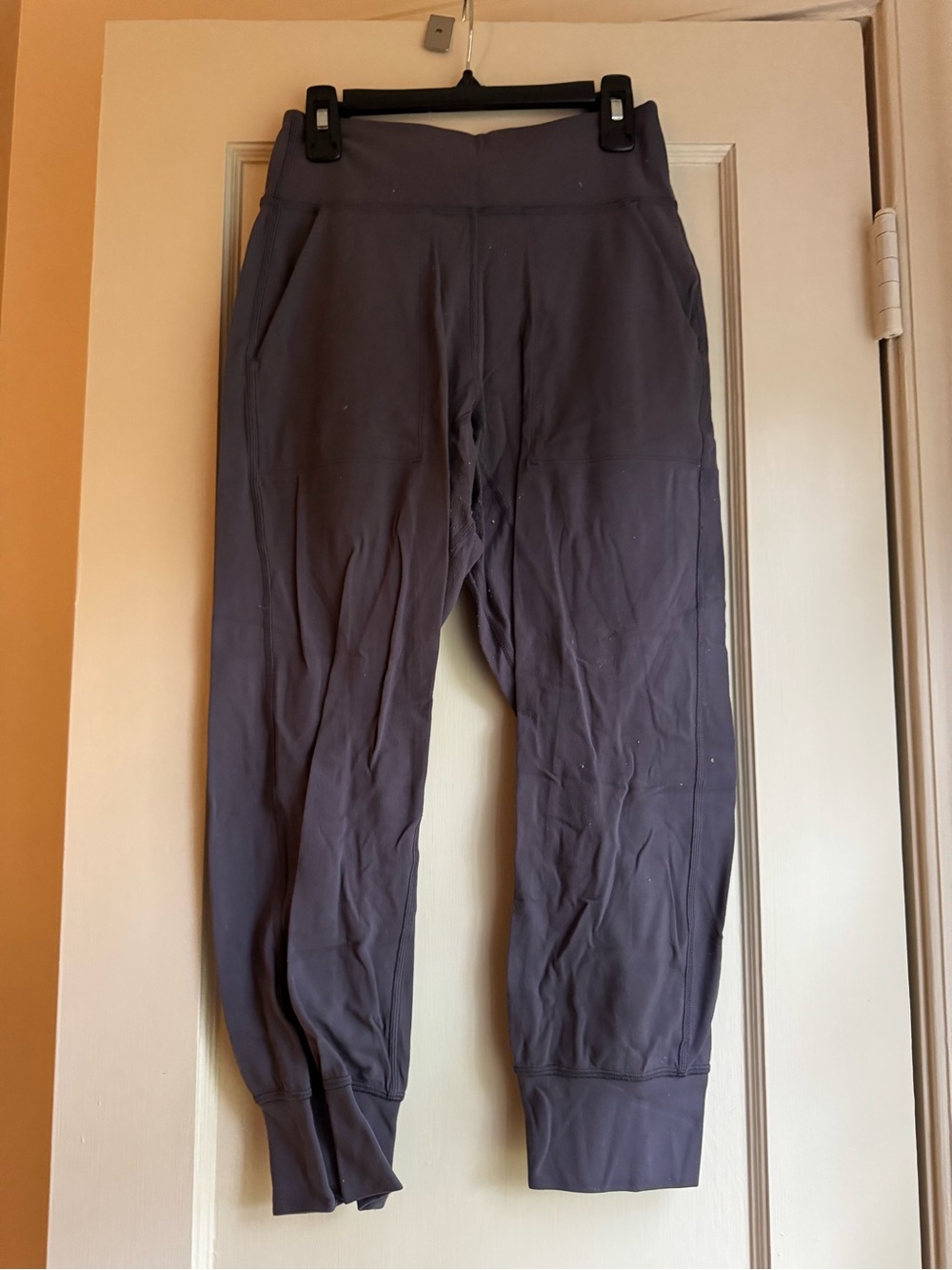 Lululemon Grayish Purple High-Waist Capri Joggers (Size 4)